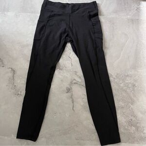 PACT organic cotton black pocket leggings